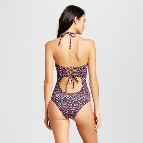 Shade & Shore Dream V-Wire Lift One Piece Ikat - Picture 2 of 2